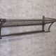 Old train luggage rack