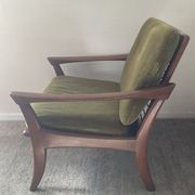 Pair of Scandinavian armchairs De Ster Gelderland in teak 60s