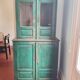 Vaisselier, buffet vintage vert