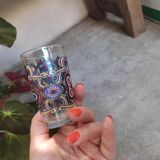 7 tea glasses, orienti pattern