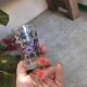 7 tea glasses, orienti pattern