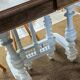 Henri II country-style extendable table