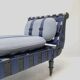 Antique Chaise Longue, c. 1870 — Restoration with Visible Craftsmanship