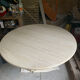 Table Carlo Scarpa in travertine