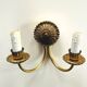 Pair of Louis XVI style wall lights. Vintage 50s