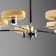 Art Deco chandelier, Bauhaus influence, 1930s