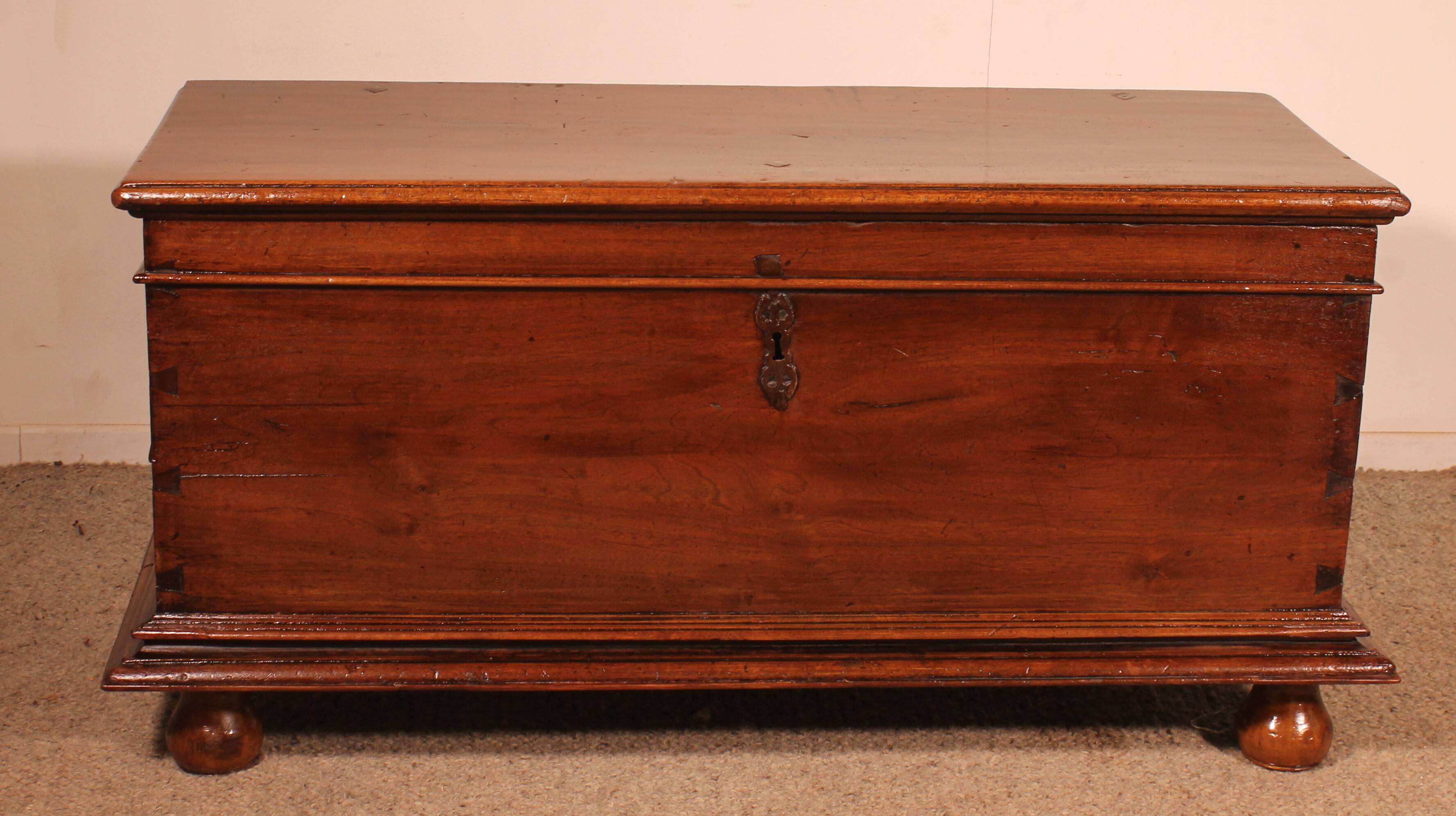 17th Century Spanish Walnut Chest