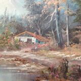 Oil on canvas by L.Harding