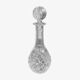 Carafe en cristal de boheme vintage