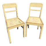 2 chaises 1940-50s