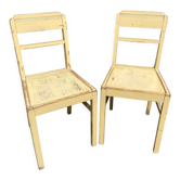 2 chaises 1940-50s