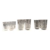 Set of 11 crystal cups from Baccarat/Nancy (Company of