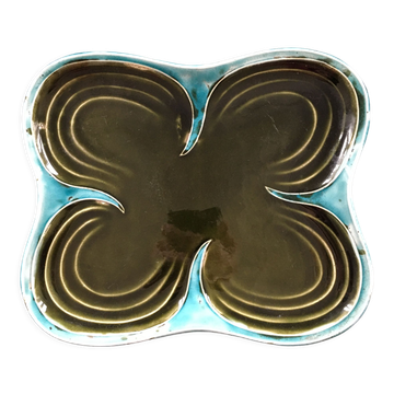 Plat trèfle vert olive