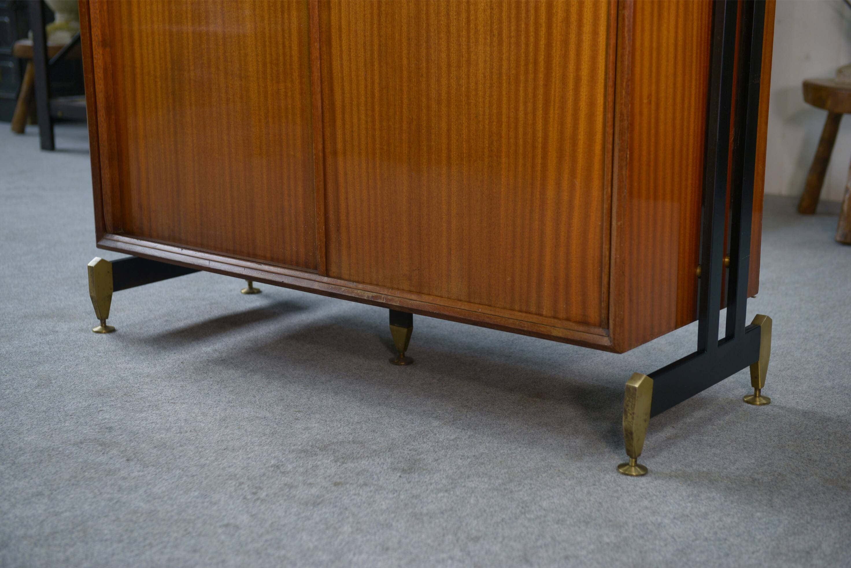 Minimalist shelving unit by Antonio Ferretti Milano 1960’s