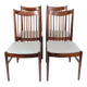 Set Of 4 Dining Chairs Model 422 Made In Rosewood By Arne Vodder From 1960s