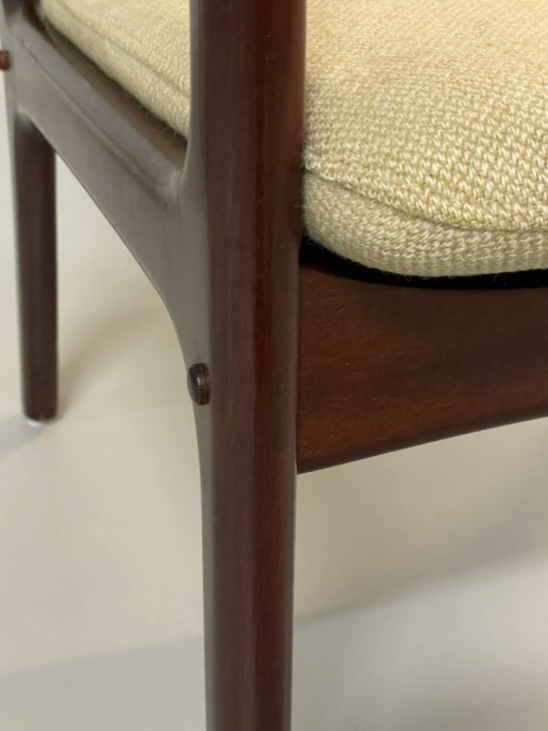 2x Easy Chair Ole Wanscher model PJ112 Mahagoni Denmark 1940s