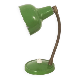 Lampe de table vert,  années 50  .