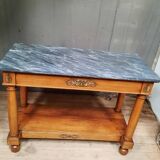 Empire console with columns