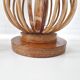Pair of vintage rattan lamps 1960