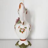 Capodimonte earthenware handled vase