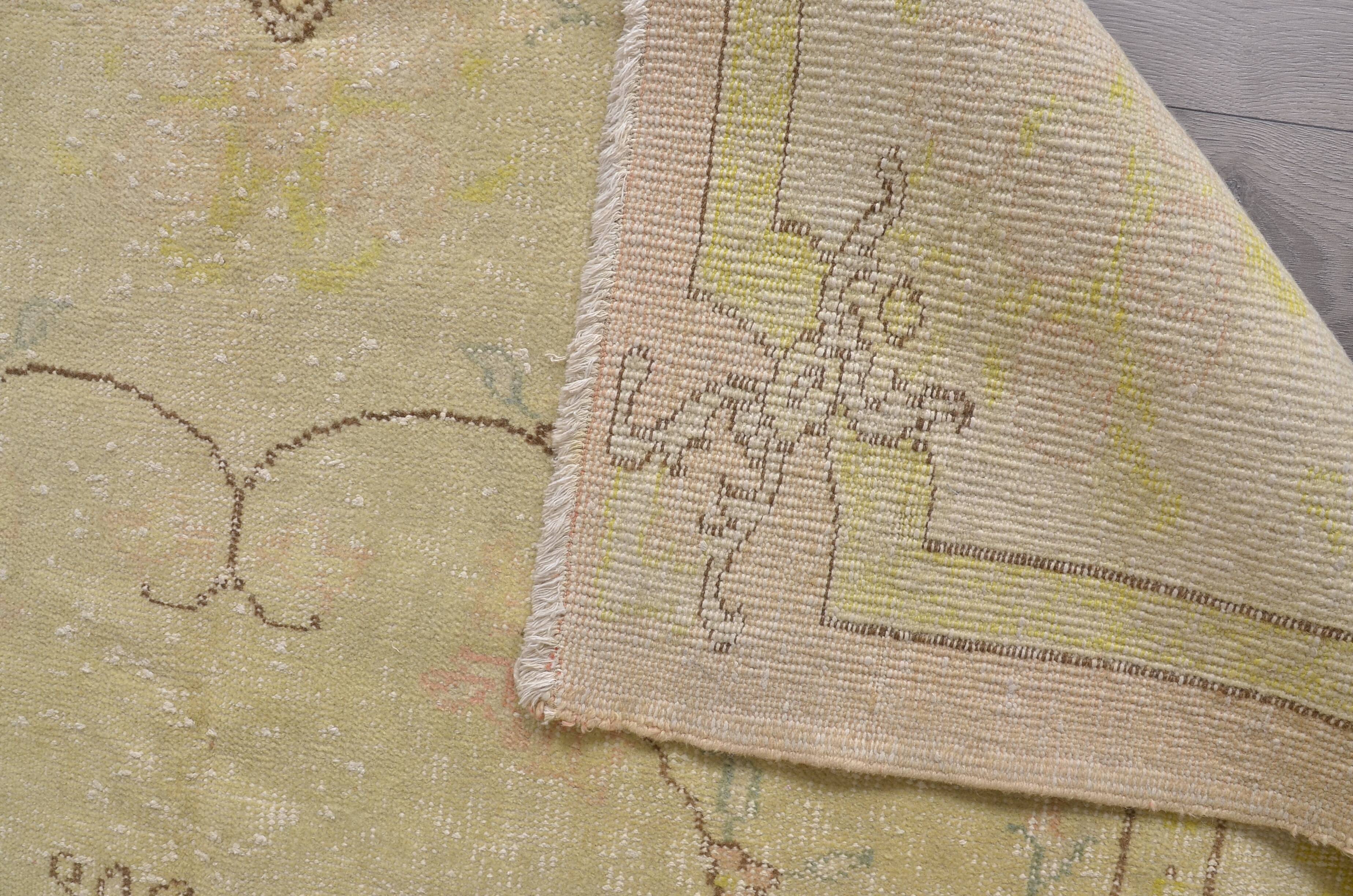 Anatolian Oushak Wool Rug sku2339