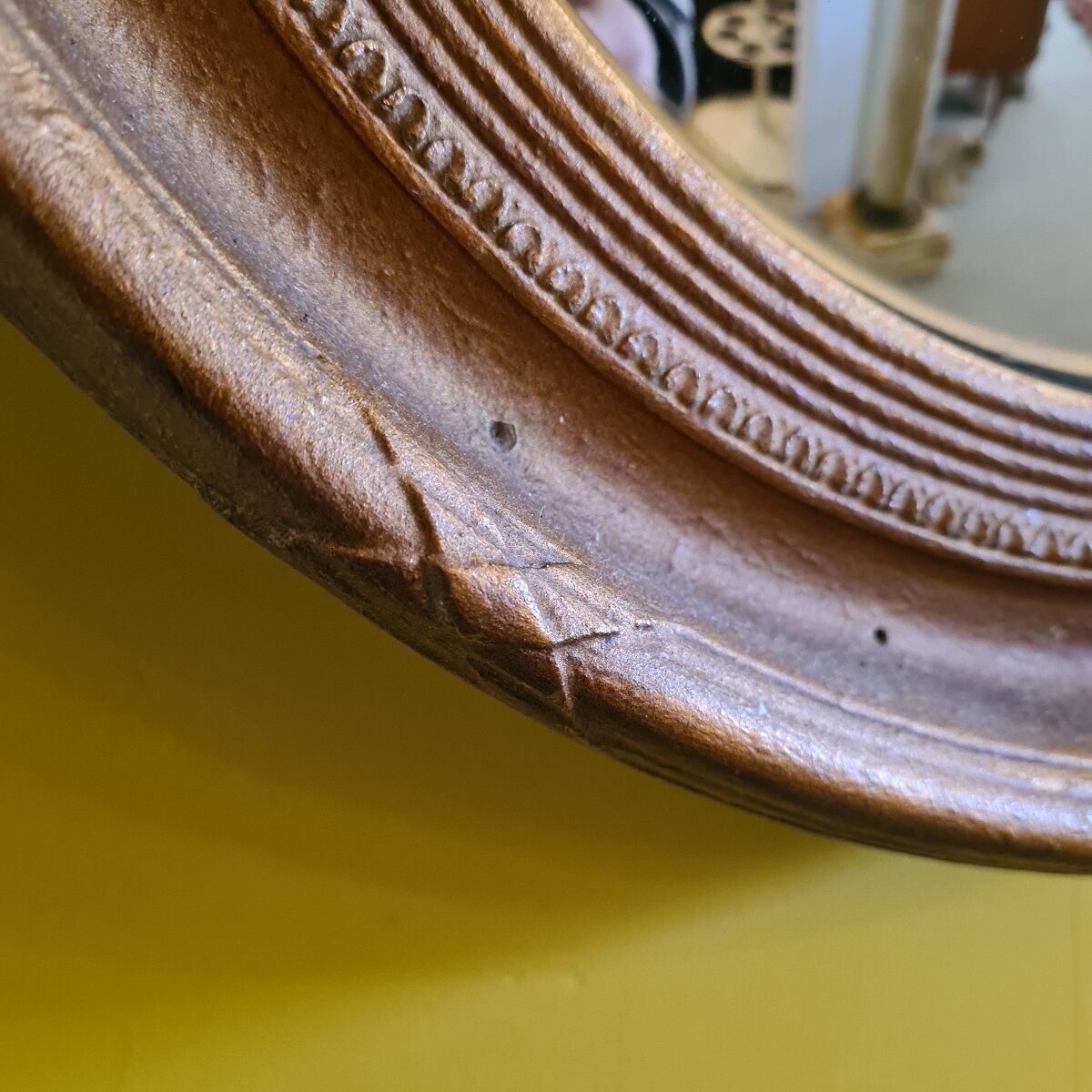 Antique Classic Butler Mirror,  from around 1900.