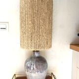 Vintage glazed ceramic lamp