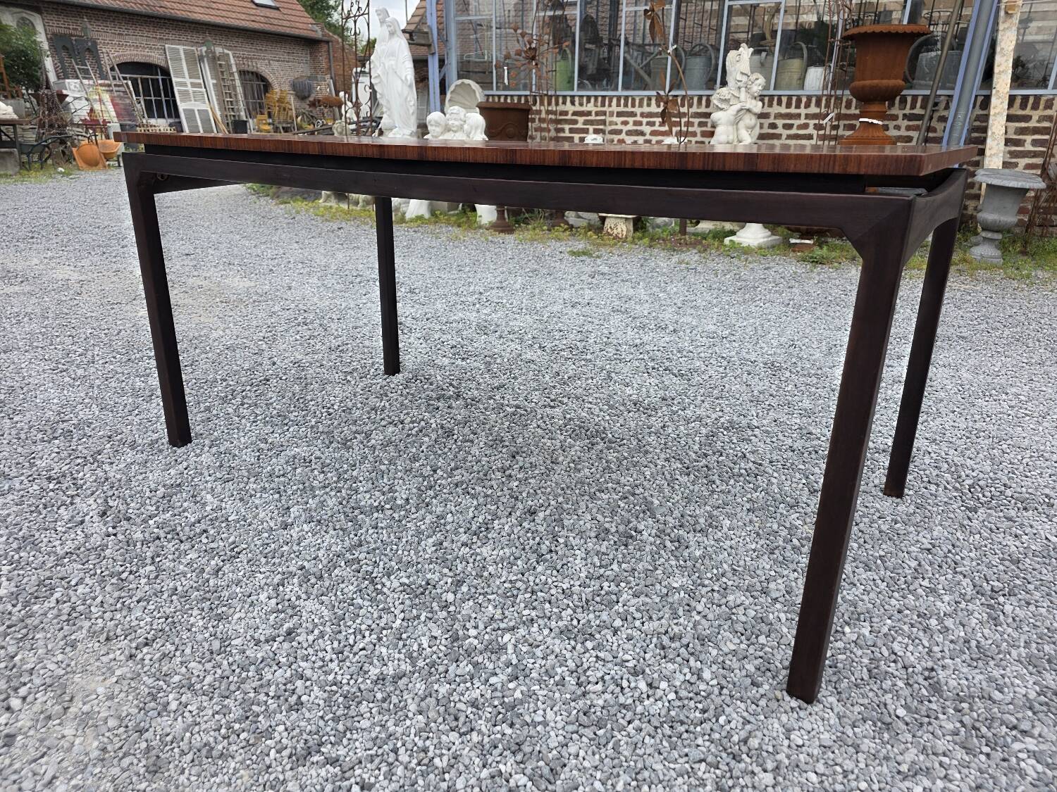 Scandinavian rosewood table from the 60s