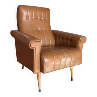 Leather armchair