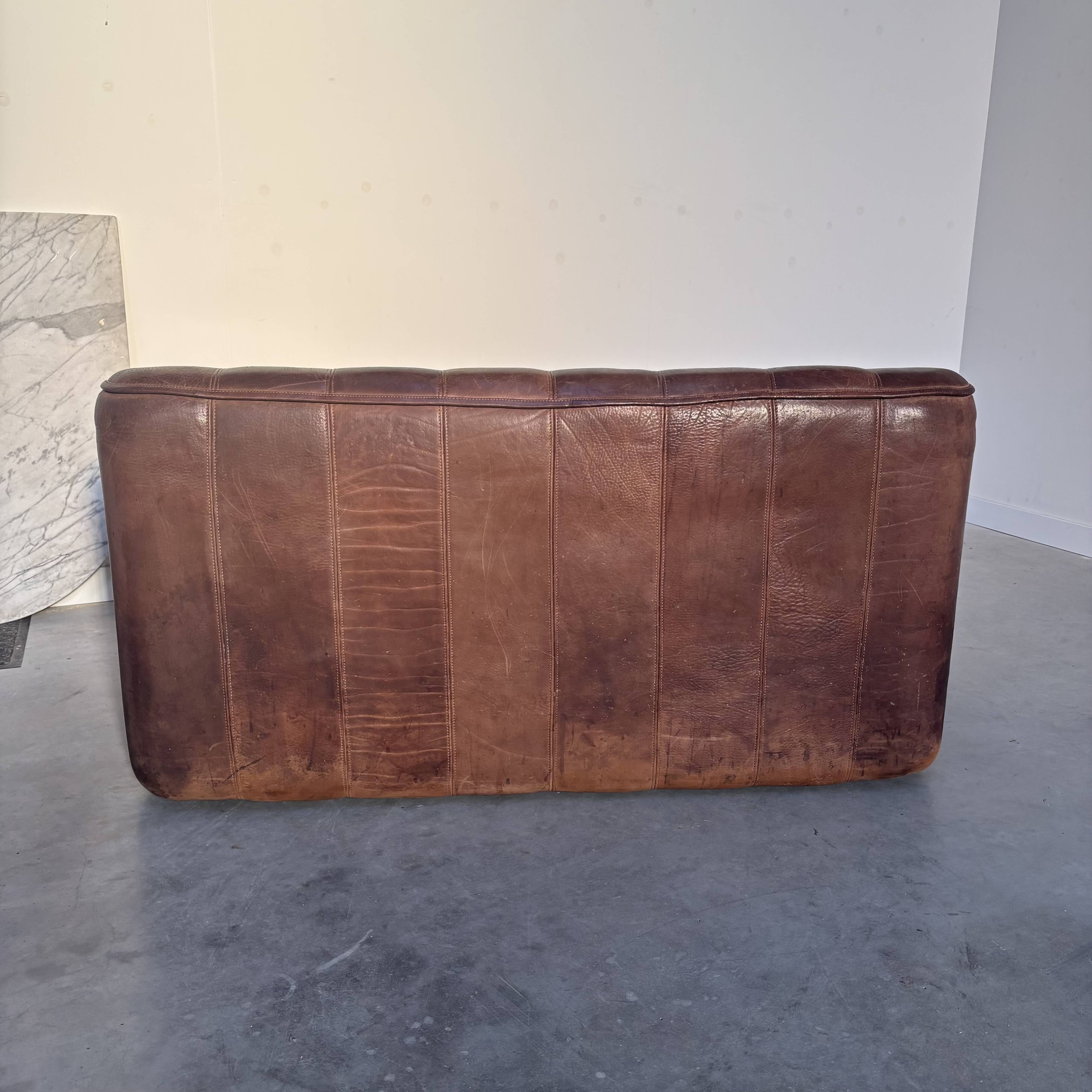 De Sede DS44 two seat sofa, 1970s