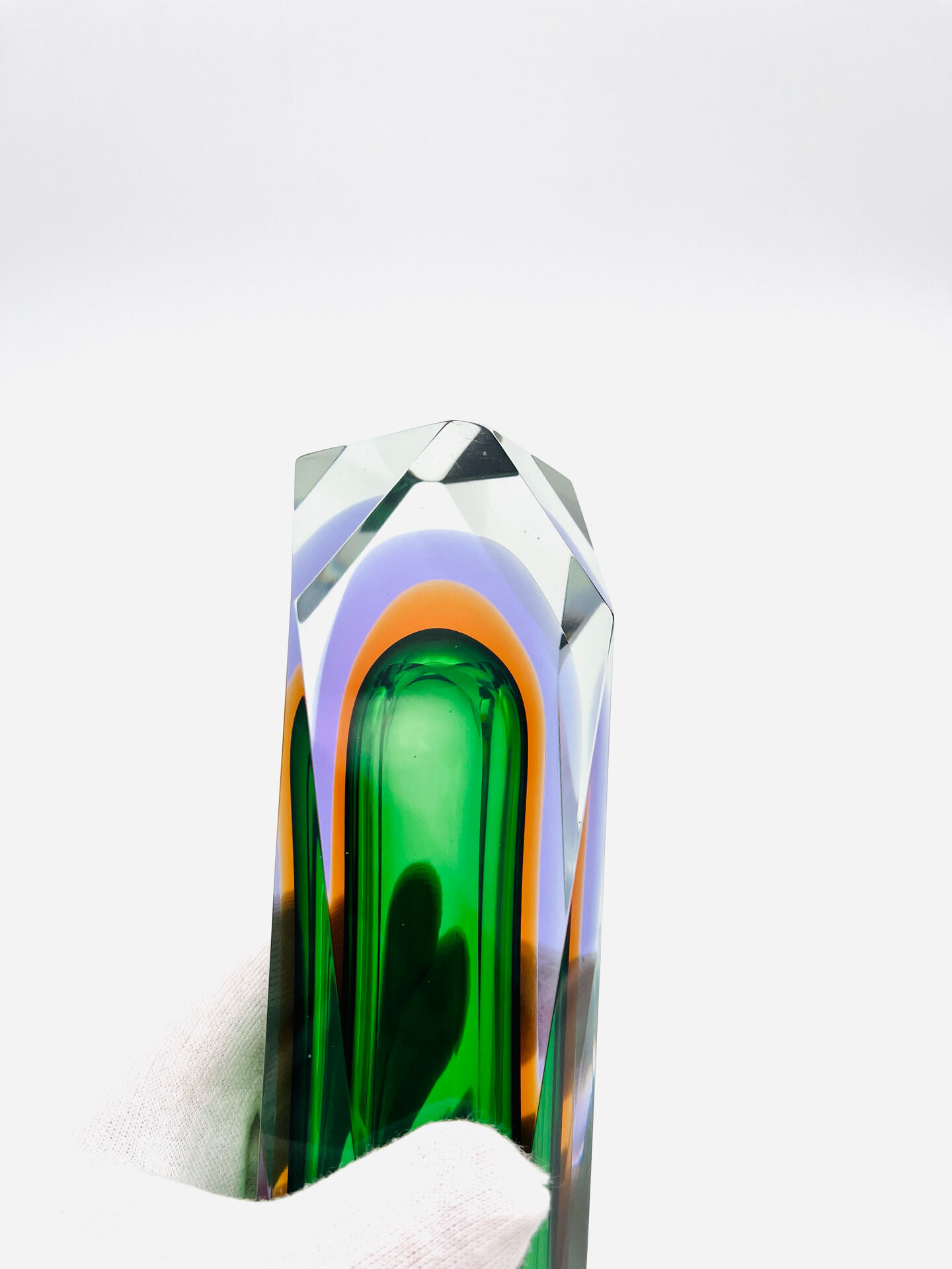 Vase Flavio Poli for Seguso - Sommerso