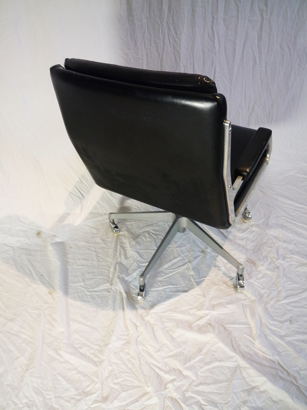 Black imitation office chair