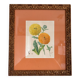 Watercolour Tableau Iconography Flowers Naturalism Rose Tagetes erecta nature