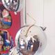 70s lamppost with 3 chrome round spots