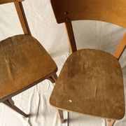 Lot de 2 chaises bistrot Baumann vintage