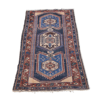 Ancient Persian oriental carpet handmade Hamadan