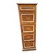 Wooden workshop cabinet with flaps