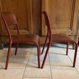 Chaises écolier vintage