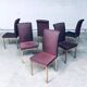 Hollywood Regency Style Design Dining Chair, 1970s, Belgium, Set of 6