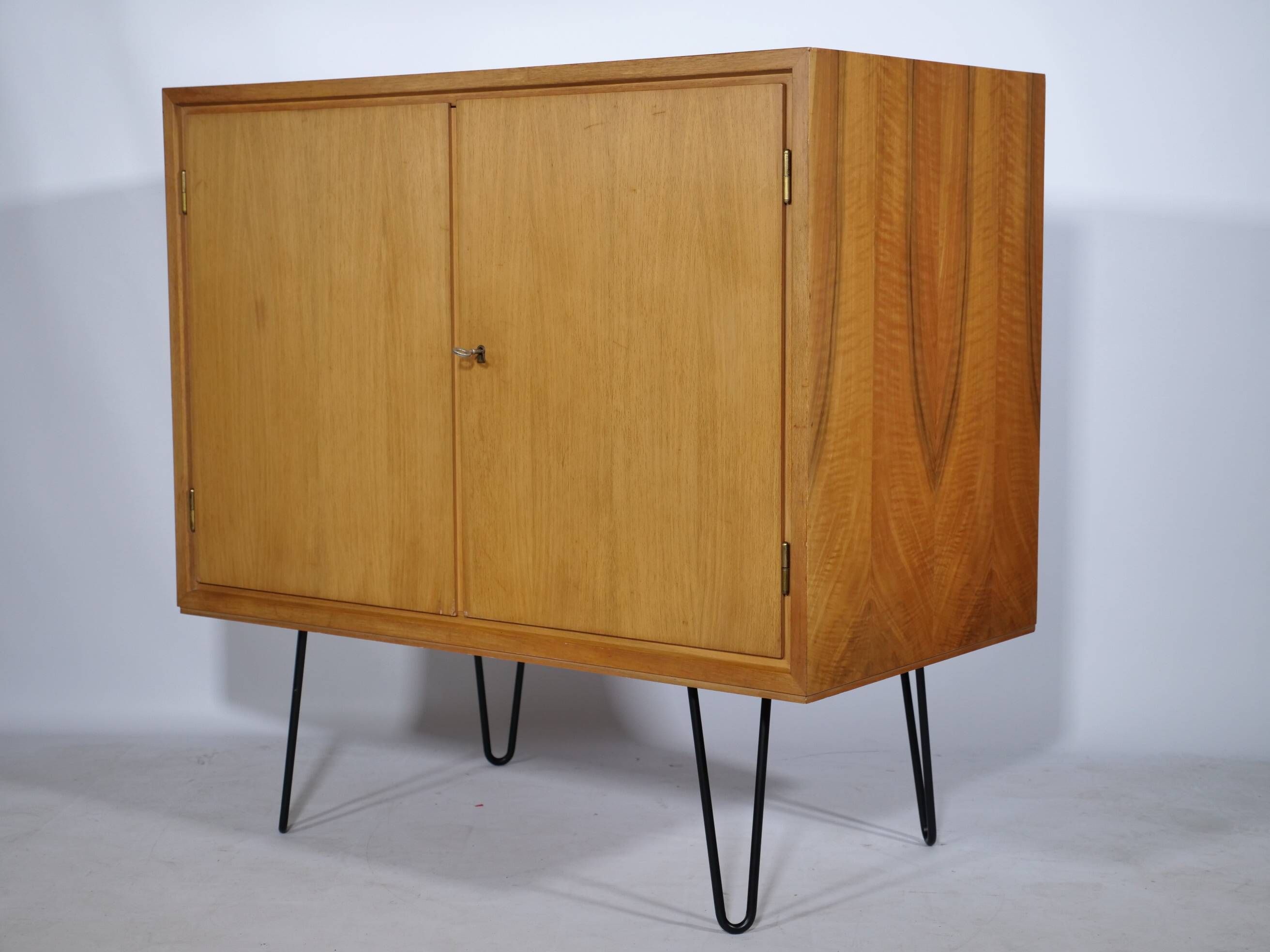 WK hairpin chest of drawers, sideboard, mid-century cabinet, vintage, 1960s