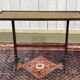 Oak and mahogany side table from the 1930s