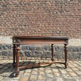 Italian Dining Table In Natural Wood Louis XVI Style XIX Eme Century