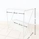 Side table with integrated magazine rack Tjerk Reijenga Pilastro 1950s