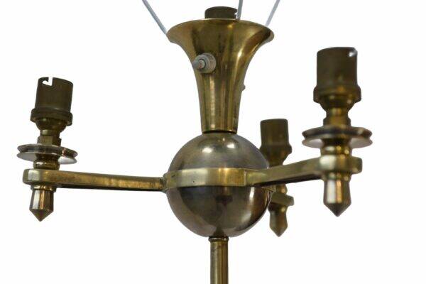 Neoclassical floor lamp by Henri Petitot for the Petitot workshop Paris France 1930s