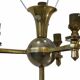 Neoclassical floor lamp by Henri Petitot for the Petitot workshop Paris France 1930s