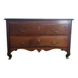 Grande commode sauteuse époque 18ème