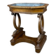 Empire style walnut and zinc furniture planter
