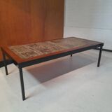 Table basse scandinave en teck par Séverin Hansen années 50