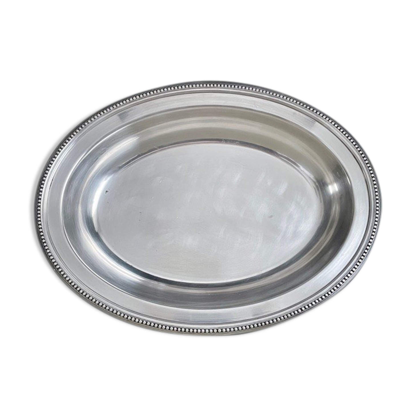 Dish Christofle vegetable silver metal