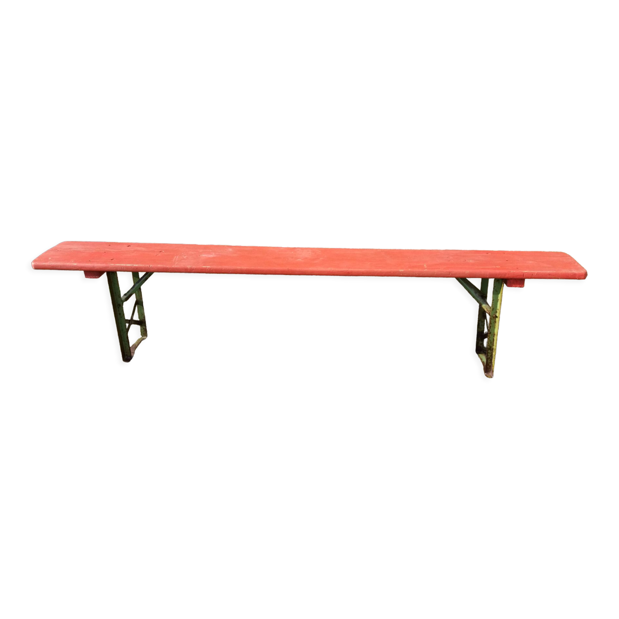 Folding brewery bench
